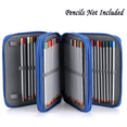 thumbnail image 4 of Zippered Pencil Case-Canvas Handy Pencil Holders for for Watercolor Pencils,Colored Pencils, Pencils, 4 of 5