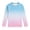 Pink, variant on vdgthytj Kids Boys Girls Long Sleeve Tops Crewneck Raglan Shoulder Gradient Quick Dry Sun Protection Sport Shirts(13-14 years,Pink)
