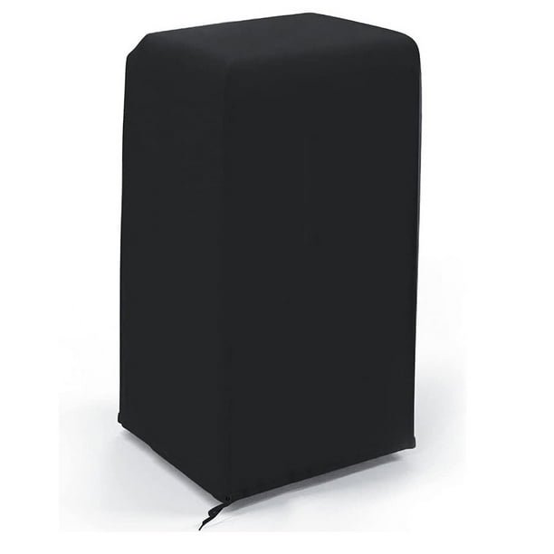 Cubierta de Aire Acondicionado PortáTil Bolsa de Cremallera Mate Impermeable Cubierta Protectora para Acondicionadores de Aire de Interior Negro
