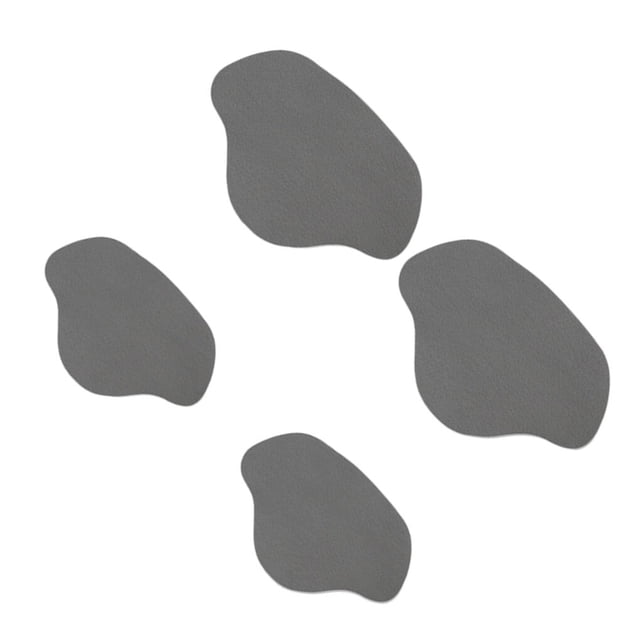 Semelles de Talon Protecteur de Talon pour Hommes & Femmes Talons Hauts Gris