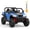 Blue, variant on Roromall Ride On Dump Truck, 24V Ride On Car with Remote Control, Electric Dump Bed and Extra Shovel, Ride On Tractors Car with Music Player, Key Start for Safety, Gift for Kids