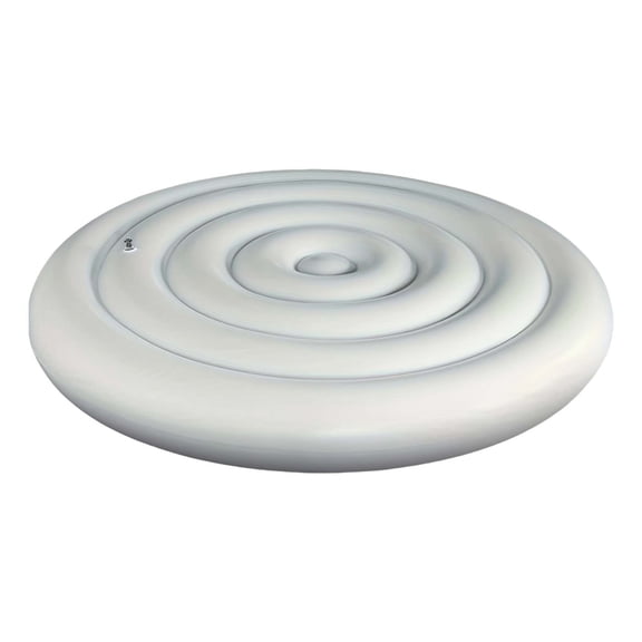 Round Swimming Pool Cover with Handles Floating Insulation Design Reusable for Above Ground Pools
