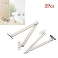thumbnail image 1 of SPRING 1SET Door Stay Stainless Steel Left&Right Activity Rod Cabinet Door Movable Lift Up Support Folding Pull Rod, 1 of 8