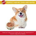 thumbnail image 2 of Ethical Pet 077234546949 5 in. Spot Best Friends Dog Dish Bowl, 2 of 6