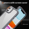 thumbnail image 6 of for iPhone 11 Clear Case, [Anti-Yellowing] [Military-Grade Drop Protection] Transparent Slim Lightweight Anti-Scratch Phone Case for iPhone 11 Shockproof Bumper Cover, Gray, 6 of 8