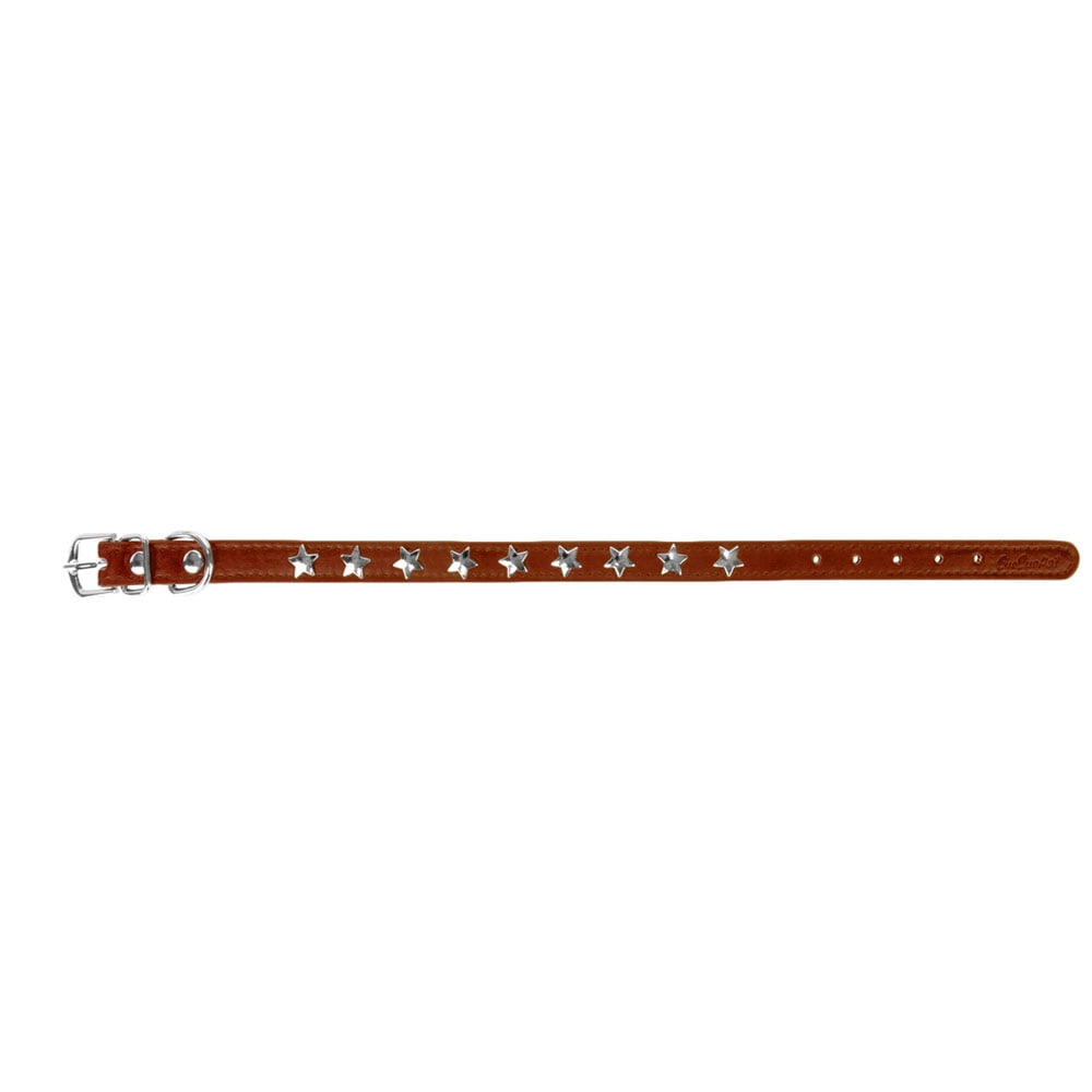 CUECUEPET Adjustable Dog Collar with Embellished Star Bling Charms [Multiple Sizes]