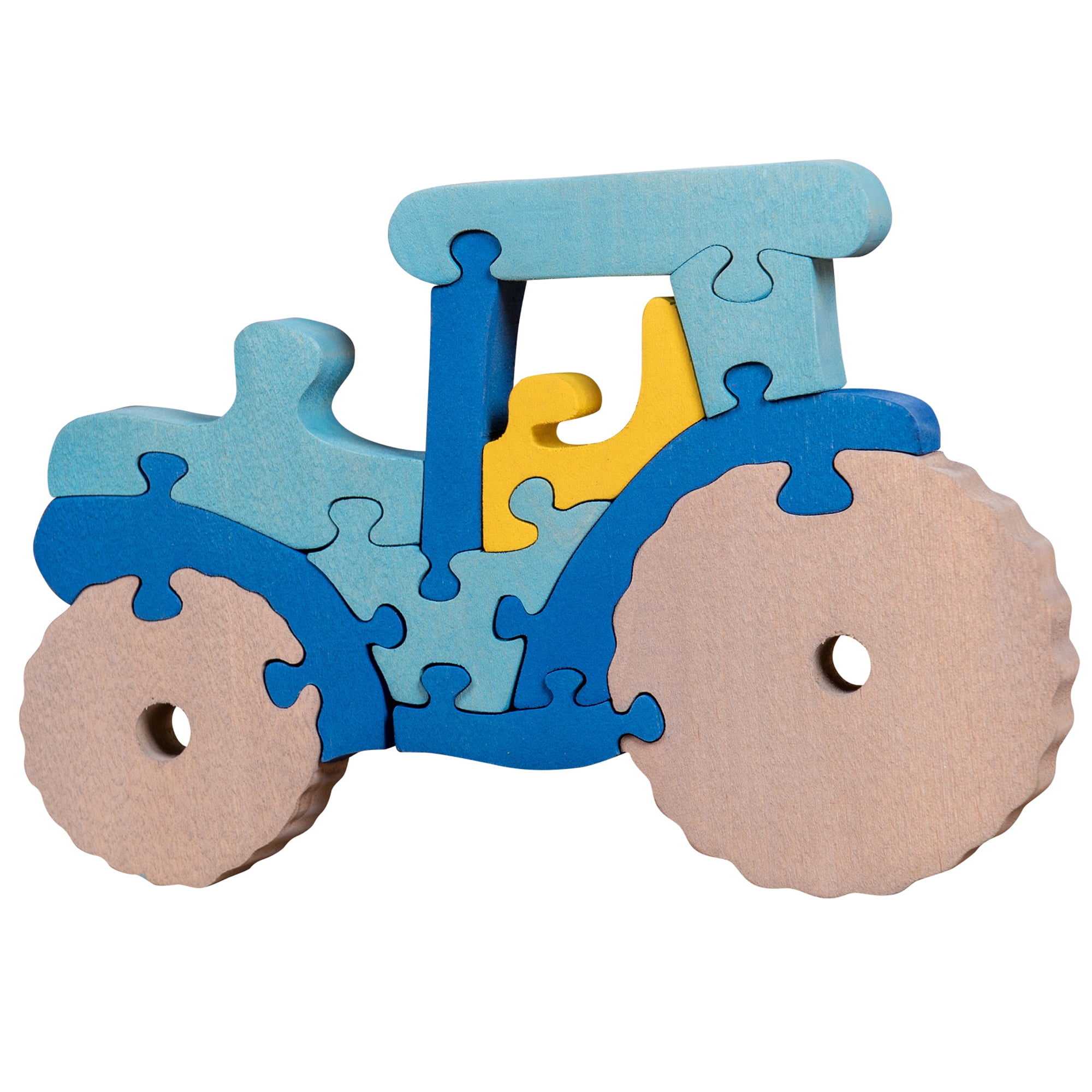 Oxemize Thick Wooden Jigsaw Puzzles for Toddlers Kids 2 3 4 5 Years Old, Developmental Toys for