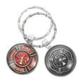 thumbnail image 5 of HOMEMAXS 2pcs Delicate Firefighter Ornament Firefighter Keychain Metal Firefighter Keychain Pendant Metal Keychain Pendant Sturdy Firefighter Decoration Metal Keychain, 5 of 8