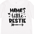thumbnail image 4 of Inktastic Mama's Little Bestie with Arrow and Hearts Boys or Girls Long Sleeve Toddler T-Shirt, 4 of 5