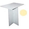 thumbnail image 4 of Mesa De Centro Sala Minimalista Mdf Melamico Resistente Vainilla Pastel, 4 of 4