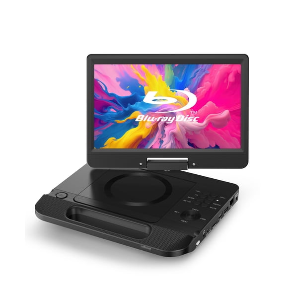 Reproductor Blu-Ray FANGOR 12,5 1080P portátil con pantalla de 10,5 pulgadas