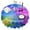 Colorful Tie Dye-2, variant on Colorful Tie Dye Pattern Round Tablecloth 60"x60",Wrinkle Wipeable Table Cloth for Kitchen Dining Room Picnic Patio Party