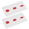 thumbnail image 1 of Improve Visual Sense Cards,2pcs Strabismus Correction Cards Strabismus Training Cards Visual Sense Training Cards Streamlined Design, 1 of 7