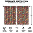 thumbnail image 2 of Blackout Kids Curtains,Colorful Dinosaurs Abstract Shapes Pattern Childrens Insulated Curtains Set Of 2,Bedroom Essentials,Toddler Room Decor 42"x63", 2 of 5