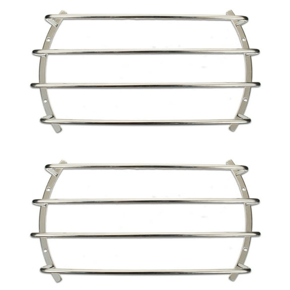 2 Goldwood Sound BAR-10 Chrome Steel Bar Tube Grills for 10" Speaker Woofers