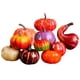 thumbnail image 3 of Juego de 10 calabazas artificiales para decorar de otoño, adornos artesanales de Acción de Gracias para fiestas, festivales y granjas., 3 of 9