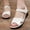 White, variant on Sandals for Women Flats Shoes- 2025 Flat Beach Open Toe Wide Width White Dressy Sandals/ Slides Size 6.5