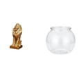 thumbnail image 1 of Figura de león,Estante con estatua de león para escritorio,oficina,decoración del hogar,Acuario de escritorio,Pecera pequeña transparente,pecera,jarrón,mesa,Tanque de peces Contenedor de, 1 of 8