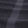 thumbnail image 3 of Impressions Bolingbroke Eco-Friendly Cotton 2-Piece Bath Sheet Set, Navy Blue, 3 of 6
