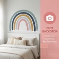 thumbnail image 3 of Unique Bargains 4 Sets Peel and Stick Wall Stickers Rainbow 23.6" x 15.7", 3 of 6
