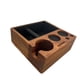 thumbnail image 5 of Portafiltros de madera para café expreso, soporte para filtro de café, organizador de filtros L, 5 of 9