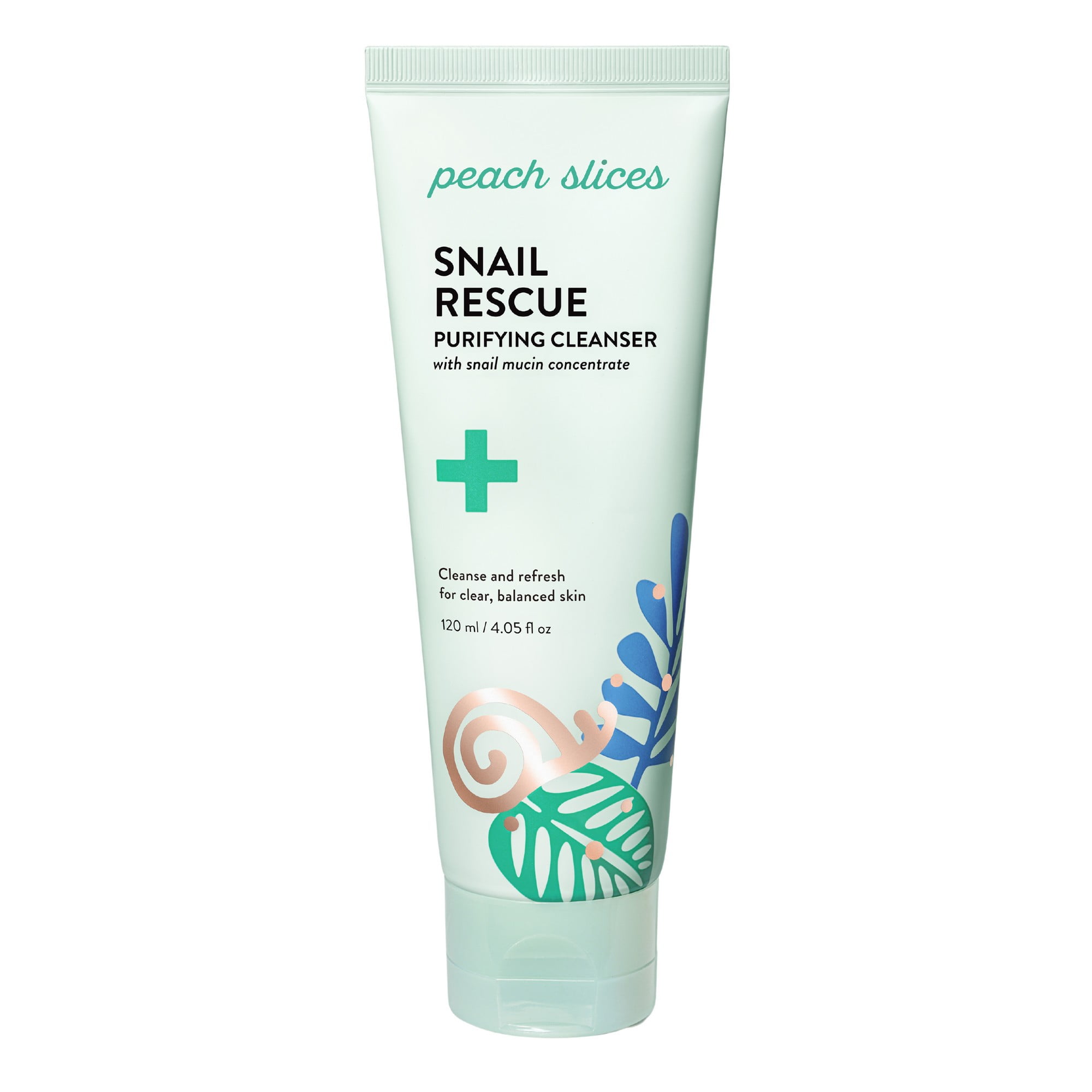 Peach Slices Snail Rescue Skin Purifying Cleanser, 4.05 fl oz