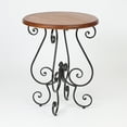 thumbnail image 1 of Round Deco Scroll End Table, 1 of 7
