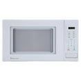 thumbnail image 1 of Open Box Magic Chef 0.9 Cubic Feet 900 Watt Stainless Microwave Oven, White, 1 of 11