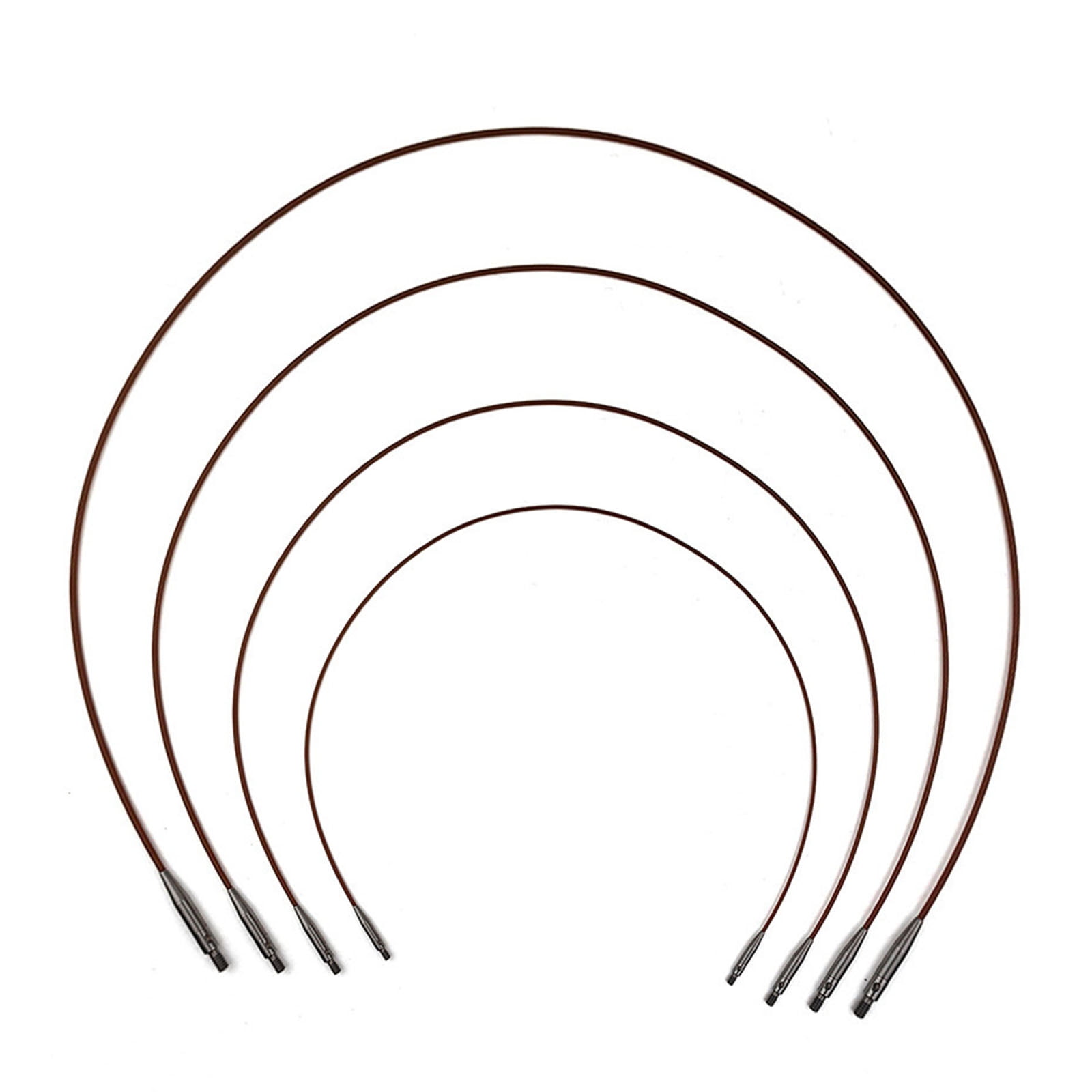3.5mm-8.0mm Interchangeable Circular Knitting Needle Set with Case and Accessories Crochet Hook for Woman