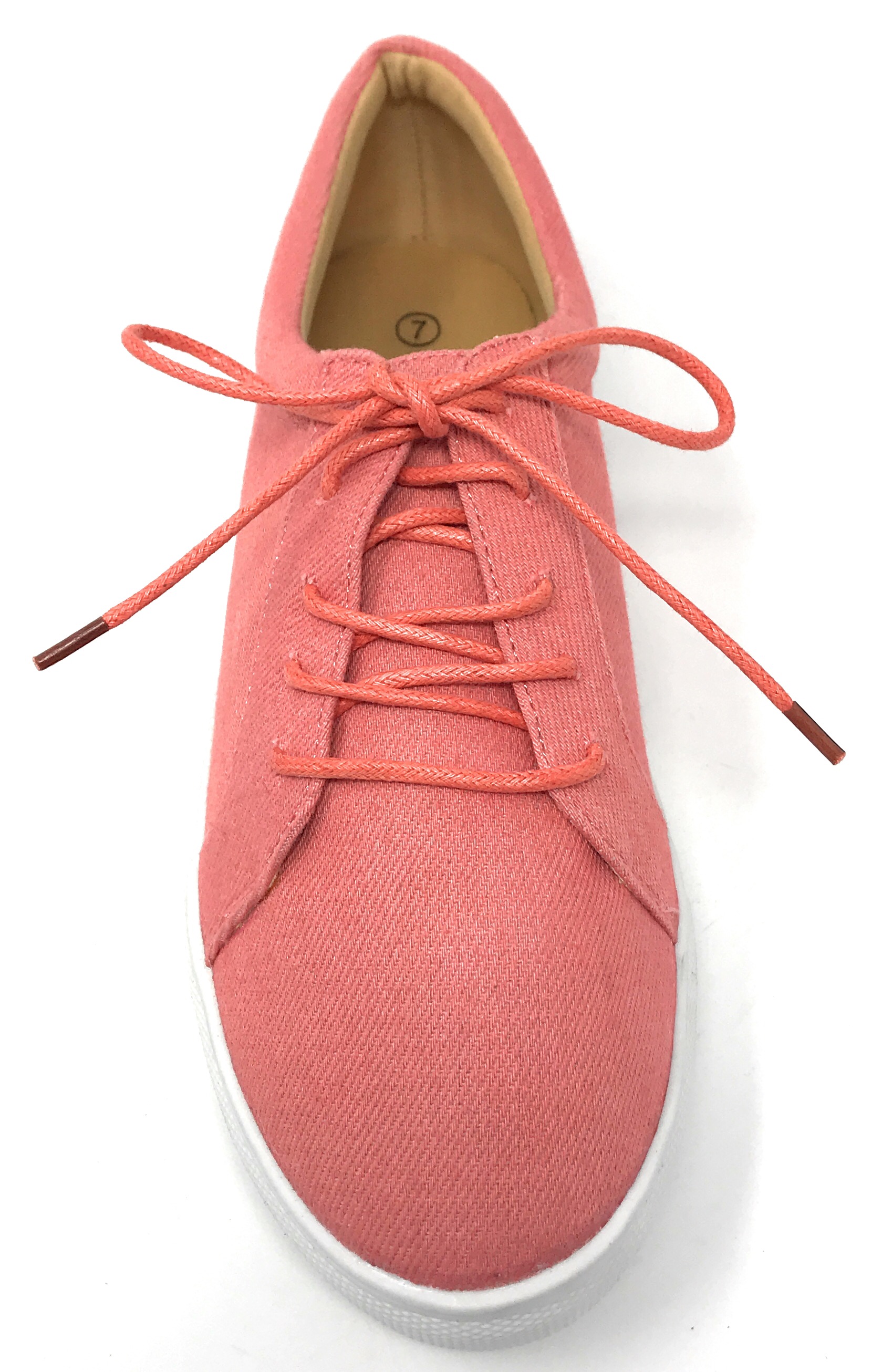 Forever Young Women's Denim Lace Up Sneakers