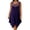 Purple, variant on Women's Plus Size Sleeveless Dresses with Cutout Neckline Casual Asymmetric Hem A Line Swing Sundress for Summer Party Vacation Trendy 2026