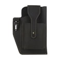 thumbnail image 1 of Bolso de cuero para hombre Sunnimix con Funda para teléfono riñonera portátil Negro, 1 of 7