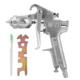 thumbnail image 1 of Pistola pulverizadora de pintura neumática con boquilla de 3,0 mm y alimentación por gravedad, 1 of 13