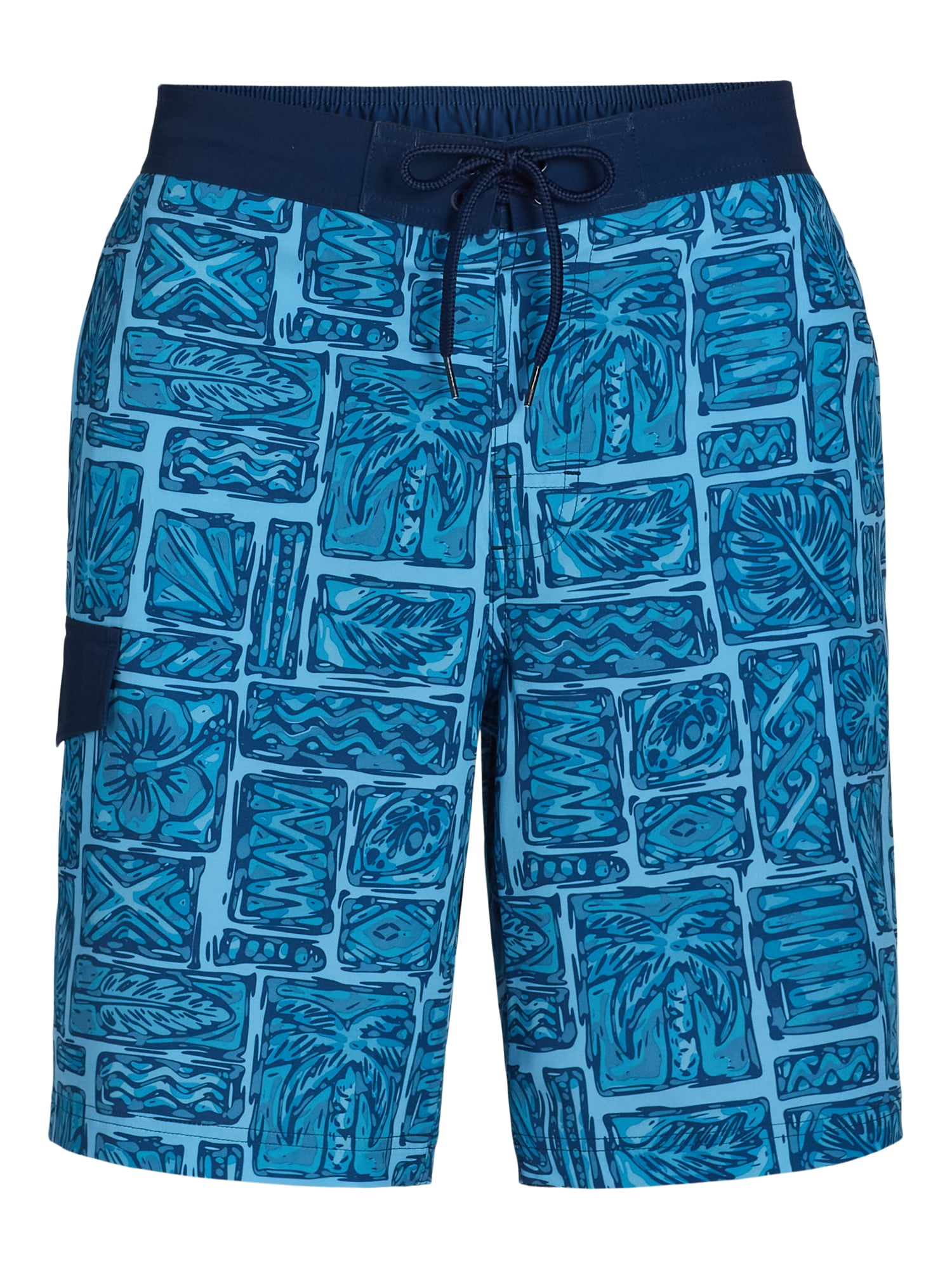 George Men's & Big Men's Cargo E-Board Stretch Trunks 9" Inseam, Sizes S-5XL