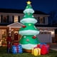 thumbnail image 3 of Árbol Navideño Inflable Gigante ZPISF de 15 Pies con Adornos, 3 of 7