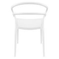 thumbnail image 4 of Siesta ISP086-WHI Chaise de Salle à Manger Pia Blanche - Ensemble de 2, 4 of 10