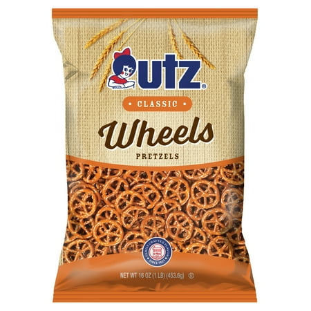 Utz Classic Wheels Pretzels, 16 oz Bag