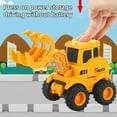 thumbnail image 5 of Toddler Boys Toys for 3 4 5 6 Years Old, Construction Truck Vehicle Toy Set with Play Mat, Die-Cast Toy Car Carrier Truck for Boys Kids, Birthday Gifts Toys for 3 4 5 6 7 8+ Year Old Boys, 5 of 8