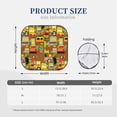 thumbnail image 6 of Goofa Cars Pattern 2 Piece Car Windshield Sun Shade Foldable | Front Windshield Shade for Sun, Heat and UV Rays | Sunshade for Car Front Window-, 6 of 7