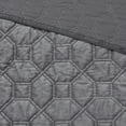 thumbnail image 3 of Madison Park Harper King/Cal King 3 Piece Velvet Quilt Set in Grey, 3 of 6