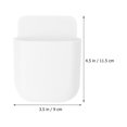 thumbnail image 2 of Milisten 3pcs Wall-mounted Storage Box Multifunctional Cell Phone Charging Rack Hanging Storage Container (White), 2 of 6