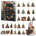 thumbnail image 4 of Caja ciega navideña de Adviento, calendario de cuenta atrás, caja ciega, colgante de libro acrílico, colgante para árbol de Navidad, 4 of 5