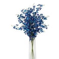thumbnail image 1 of Vickerman F216002 35 Po. Mini Bouquet d'Orchidées Vase en Verre, Bleu, 1 of 1
