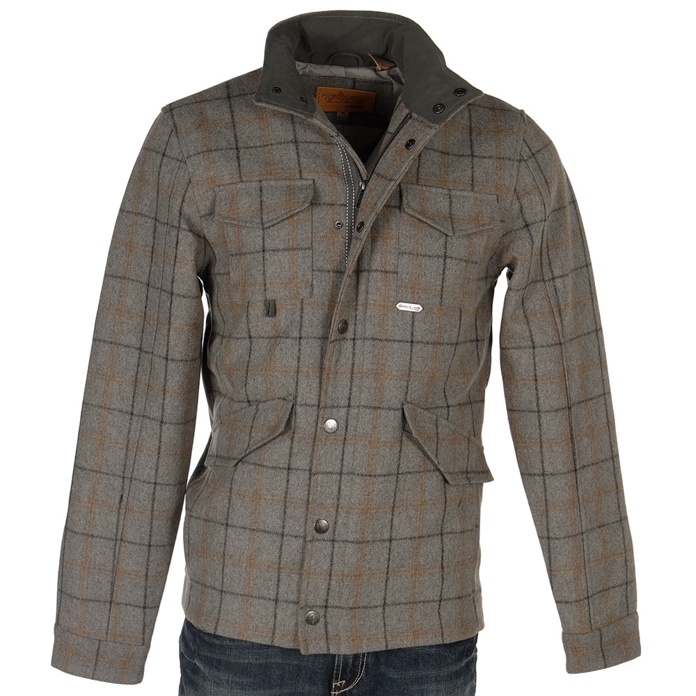 Powder River Outfitters Powder River Outfitters Mens Heathered Wool