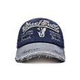 thumbnail image 2 of Black Rebel Gorra Knite estilo vintage desgastado para hombre estampada, 2 of 5