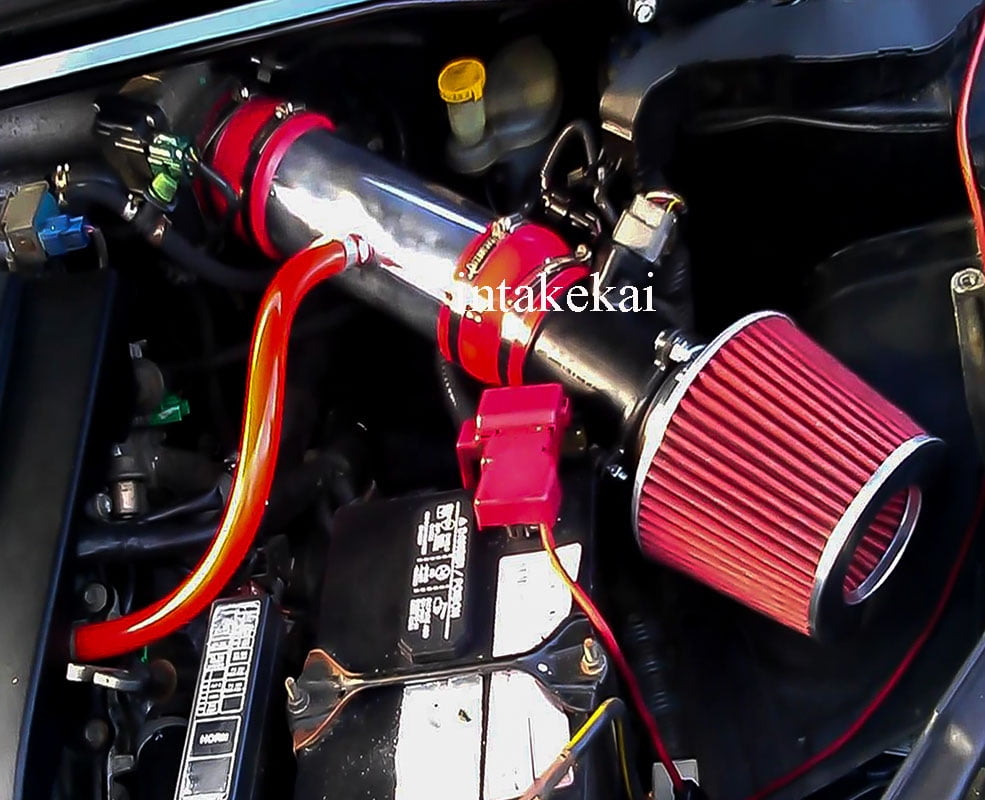 BLUE RED AIR INTAKE KIT fit 2002-2006 NISSAN ALTIMA MURANO 3.5L V6 ENGINE 