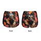 thumbnail image 3 of Balery Colorful Flower German Shepherd Pantalones cortos deportivos para mujer con forro y dos bolsillos, elásticos, para entrenamiento, gimnasio, yoga-XX-Large, 3 of 7