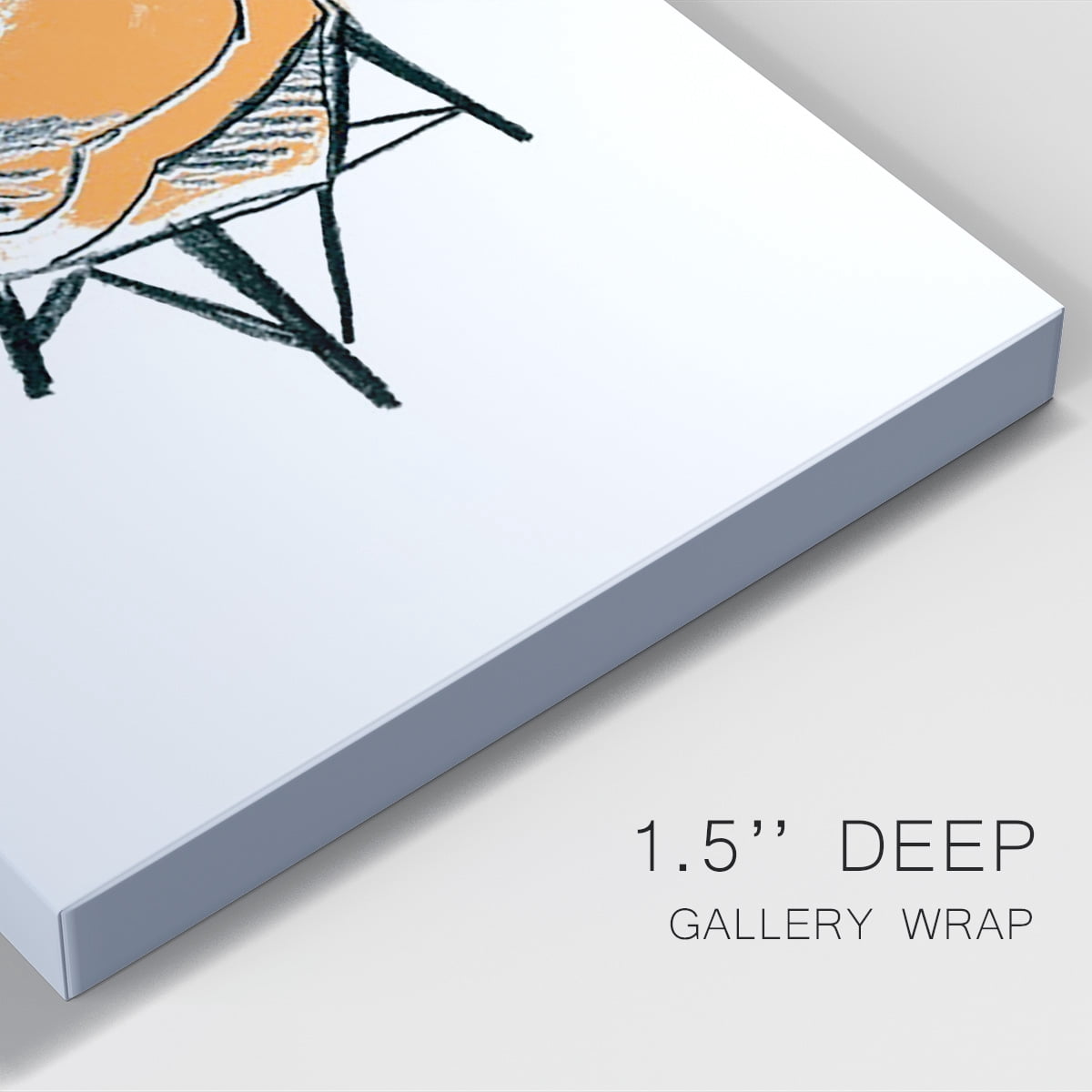 Take a Seat XII Premium Gallery Wrapped Canvas - Ready to Hang