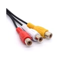 thumbnail image 2 of 3.5 to RCA Audio Splitter Cable, 3.5mm Mini 1/8" TRS Stereo Male to 3 RCA Female Jack Adapter Cord - 25cm, 2 of 5