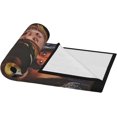 thumbnail image 2 of Janet Music Jacksson Flannel Blanket Air Conditioning Blanket Nap Blanket Sofa Throw Blanket Throw Blankets 60"X50", 2 of 5